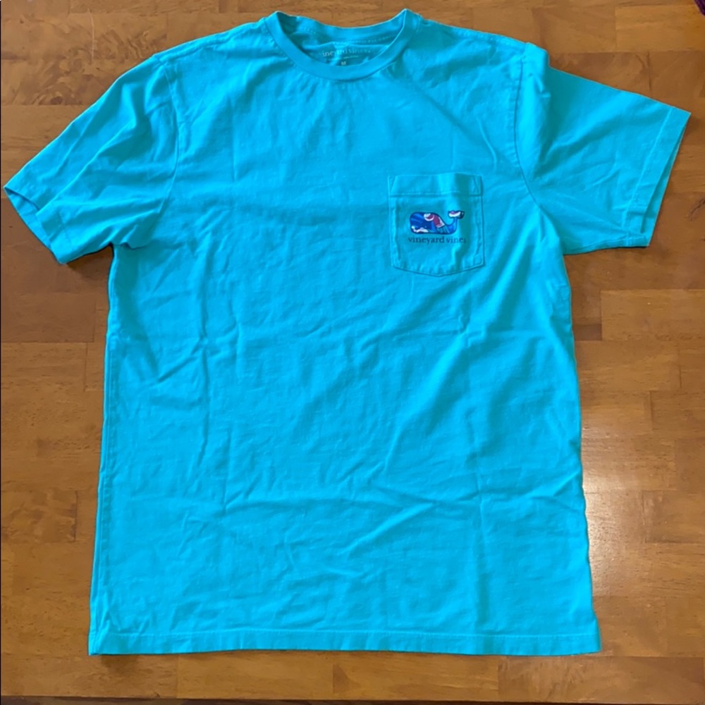 Blue Vineyard Vines Whale Shirt